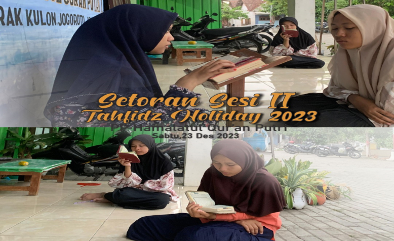 kegiatan setoran tahfidz holiday 